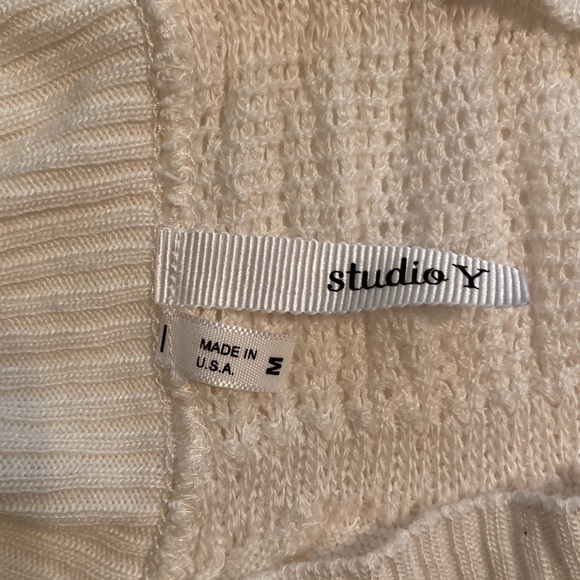 Studio Y Sweater , medium, cream color - Picture 5 of 12